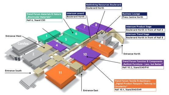 公司将参加 2025 德国科隆国际家具生产、木工及室内装饰展览会