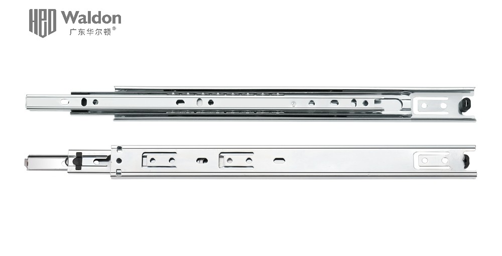 HED-3007-3006 三折钢珠滑轨