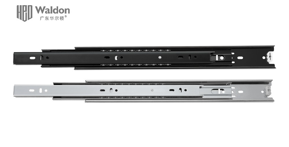 HED-4514、4512、4510 三折钢珠滑轨